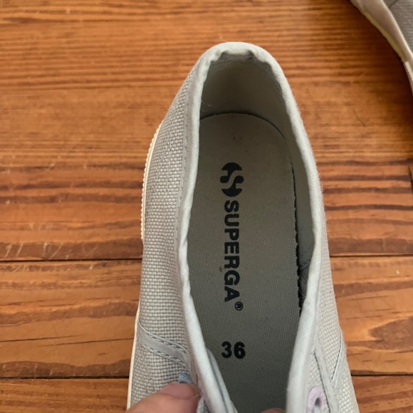 Superga sneakers, light blue canvas, size 38 - Picture 2 of 8